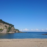 自然豊かな海と川と山の有る猪目地区